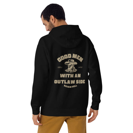 GOOD MEN WITH AN OUTLAW SIDE - Hoodie - RABBLE COMPANY