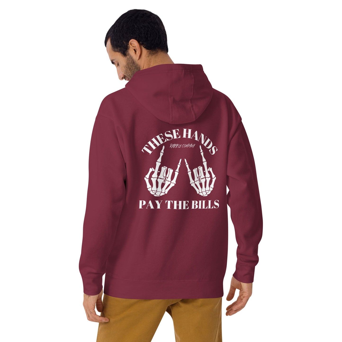 PAYIN THE BILLS - HOODIE - RABBLE COMPANY