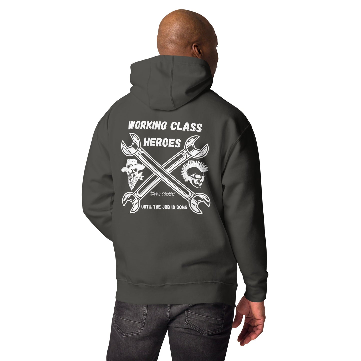 WORKING CLASS HEROES WRENCHES - Hoodie - RABBLE COMPANY