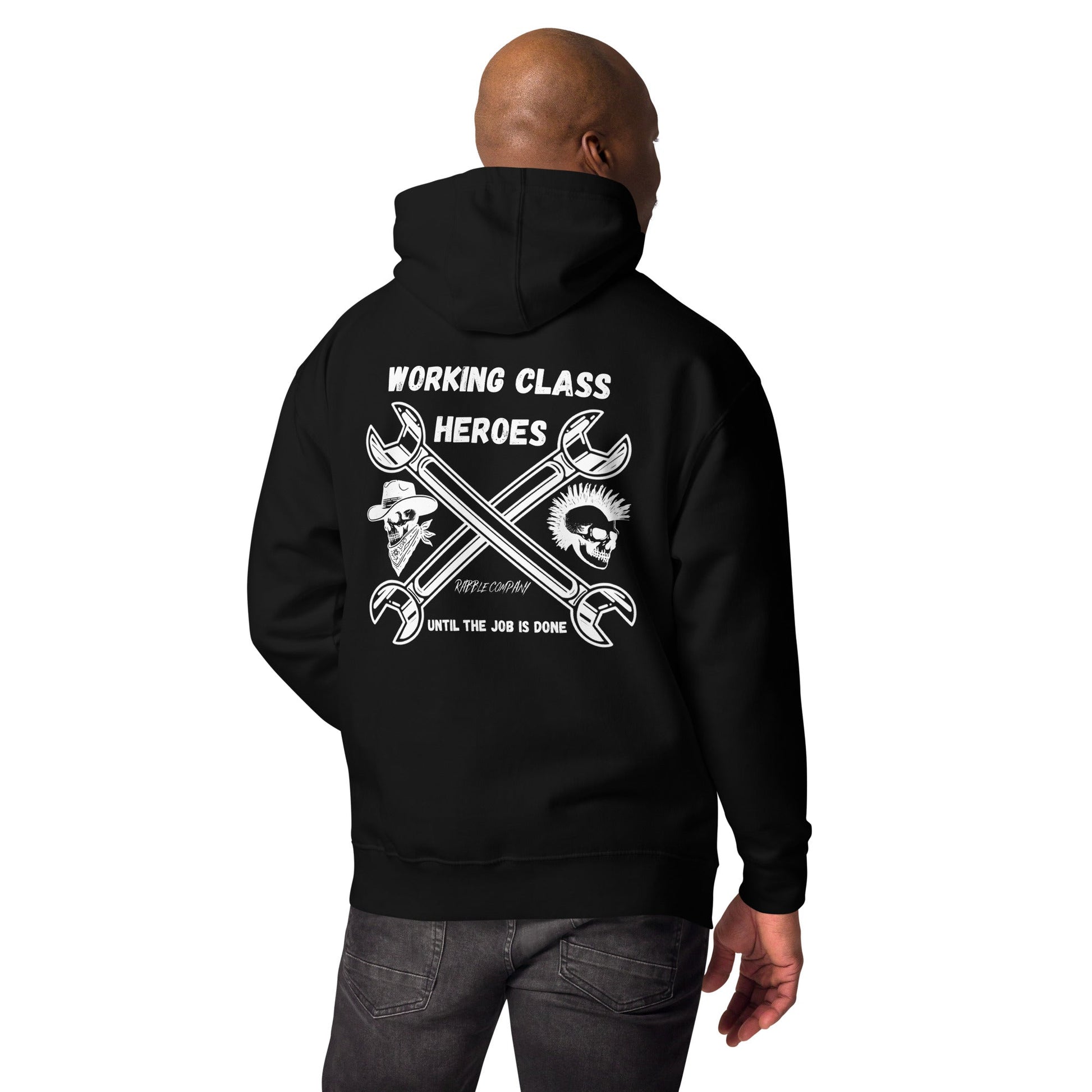 WORKING CLASS HEROES WRENCHES - Hoodie - RABBLE COMPANY