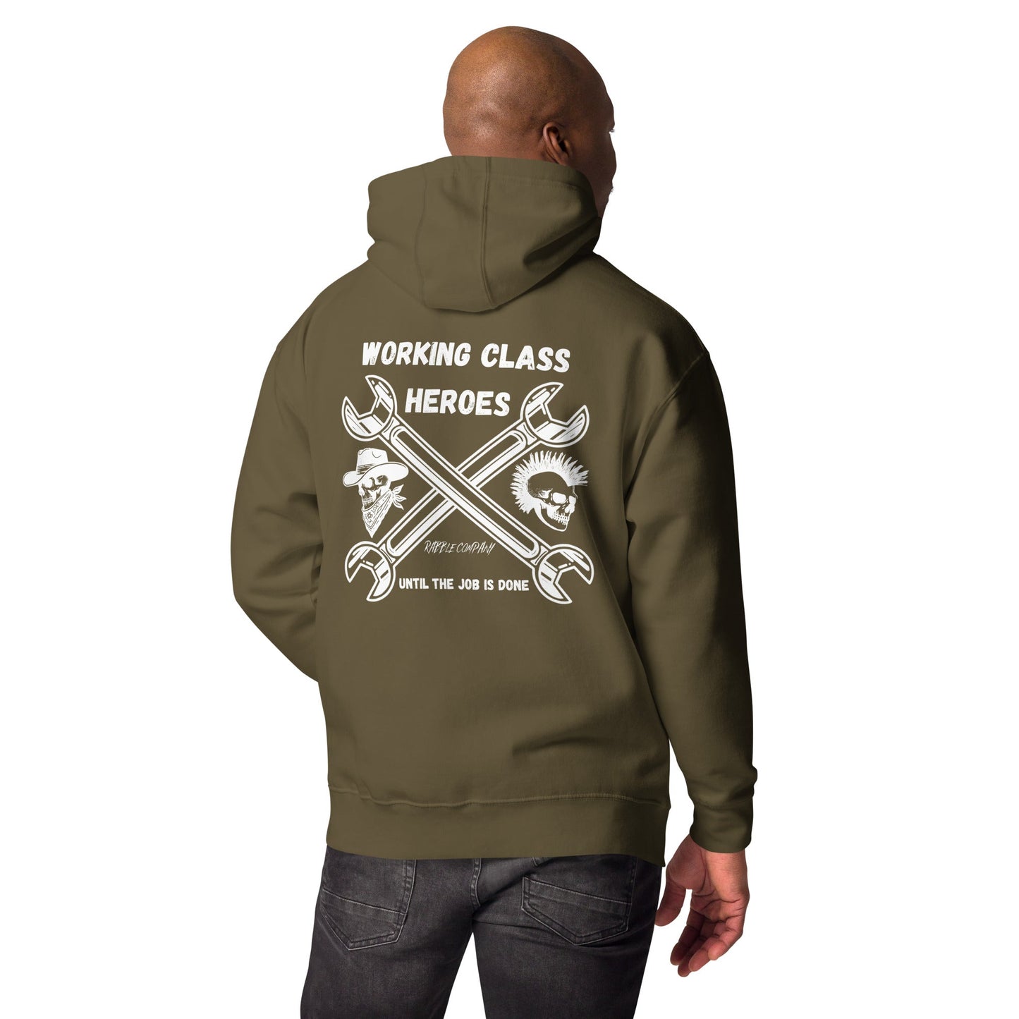 WORKING CLASS HEROES WRENCHES - Hoodie - RABBLE COMPANY